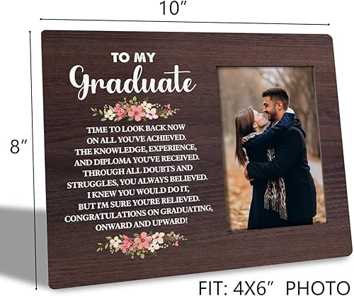 Miniatura 3 de Marco de fotos de regalo de graduación, marco de fotos de mesa, regalo memorable para graduados, celebración de graduación, decoración de fiesta de