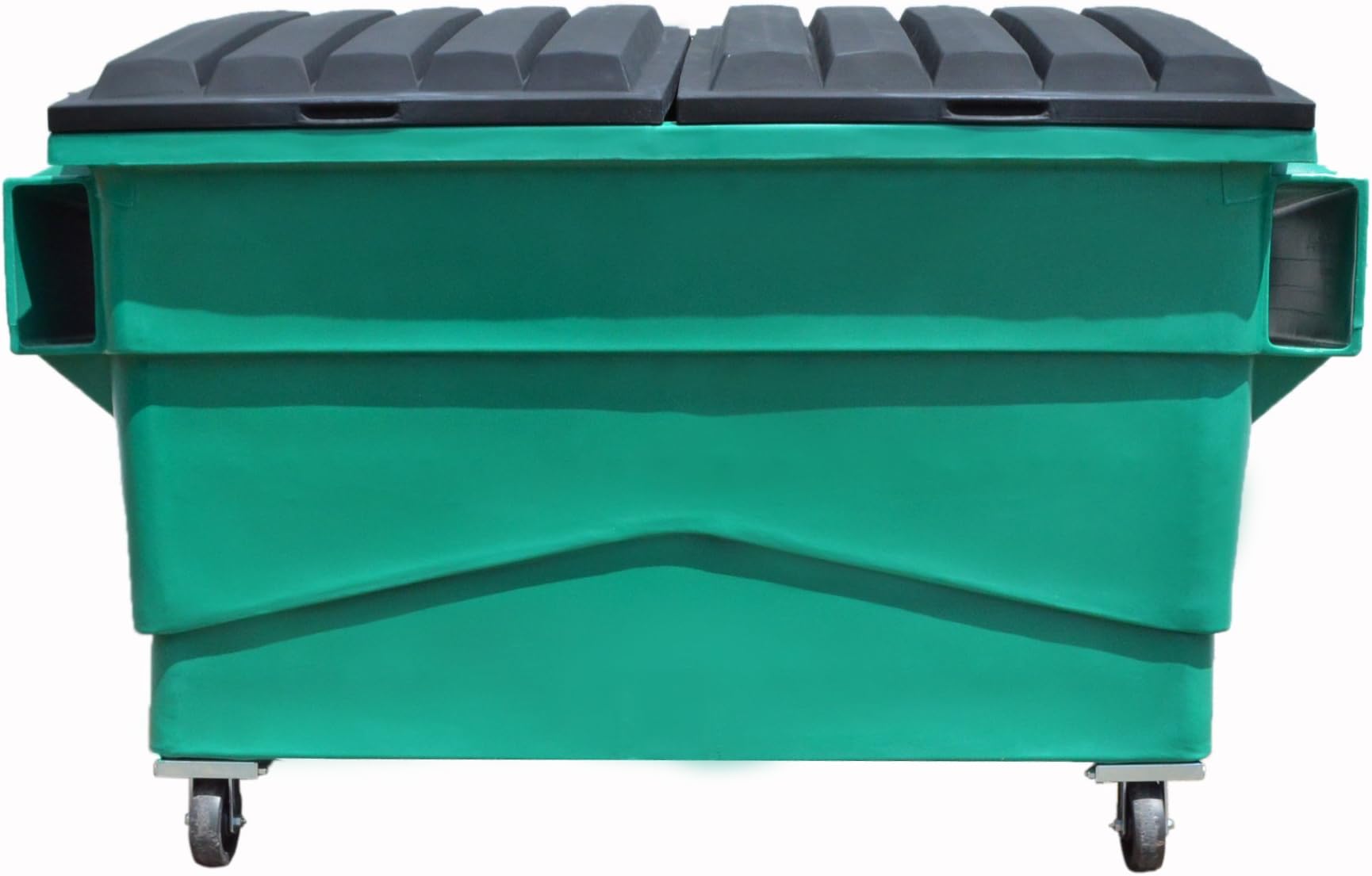 89-2Y021GRNCA 2 Yard Front Load Poly Waste Container, Green