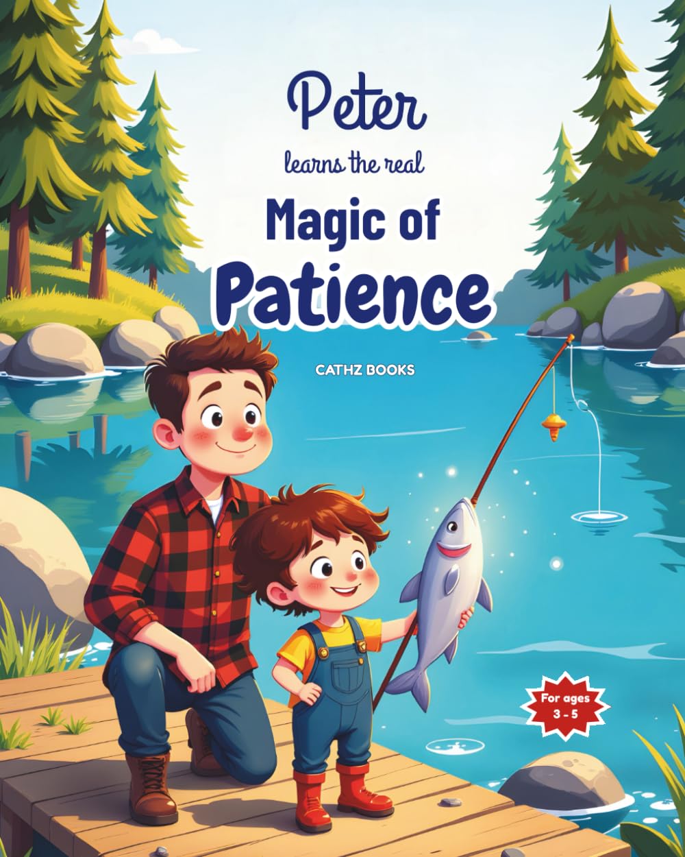 Peter Learns the Real Magic of Patience: A Heartwarming Picture Book About Waiting, Perseverance, and Learning for Kids Ages 4–7