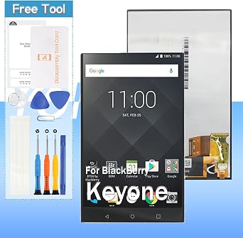 Screen Replacement for BlackBerry Keyone BBB100 BBB100-2, BBB100-7, BBB100-1, BBB100-5, BBB100-3, BBB100-4 4.5" LCD Display Touch Digitizer Full Assembly