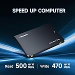 Fanxiang S101 4TB SSD SATA III 6Gb/s 2.5" Internal Solid State Drive, Read Speed up to 550MB/sec, Compatible with Laptop and PC Desktops(Black)