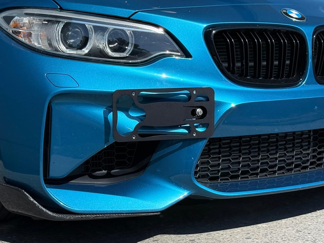 CravenSpeed Platypus License Plate Mount Compatible with BMW 230i, M240i, M2 (Coupe only) | 2014-2021 (F87/F22) | No Drilling | Made in USA