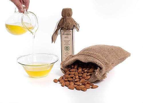 Miniatura 6 de Live Oil by Lesna, Aceite de almendra orgánico fresco crudo certificado por USDA, prensado en frío en barriles de madera, aceite vivo recién