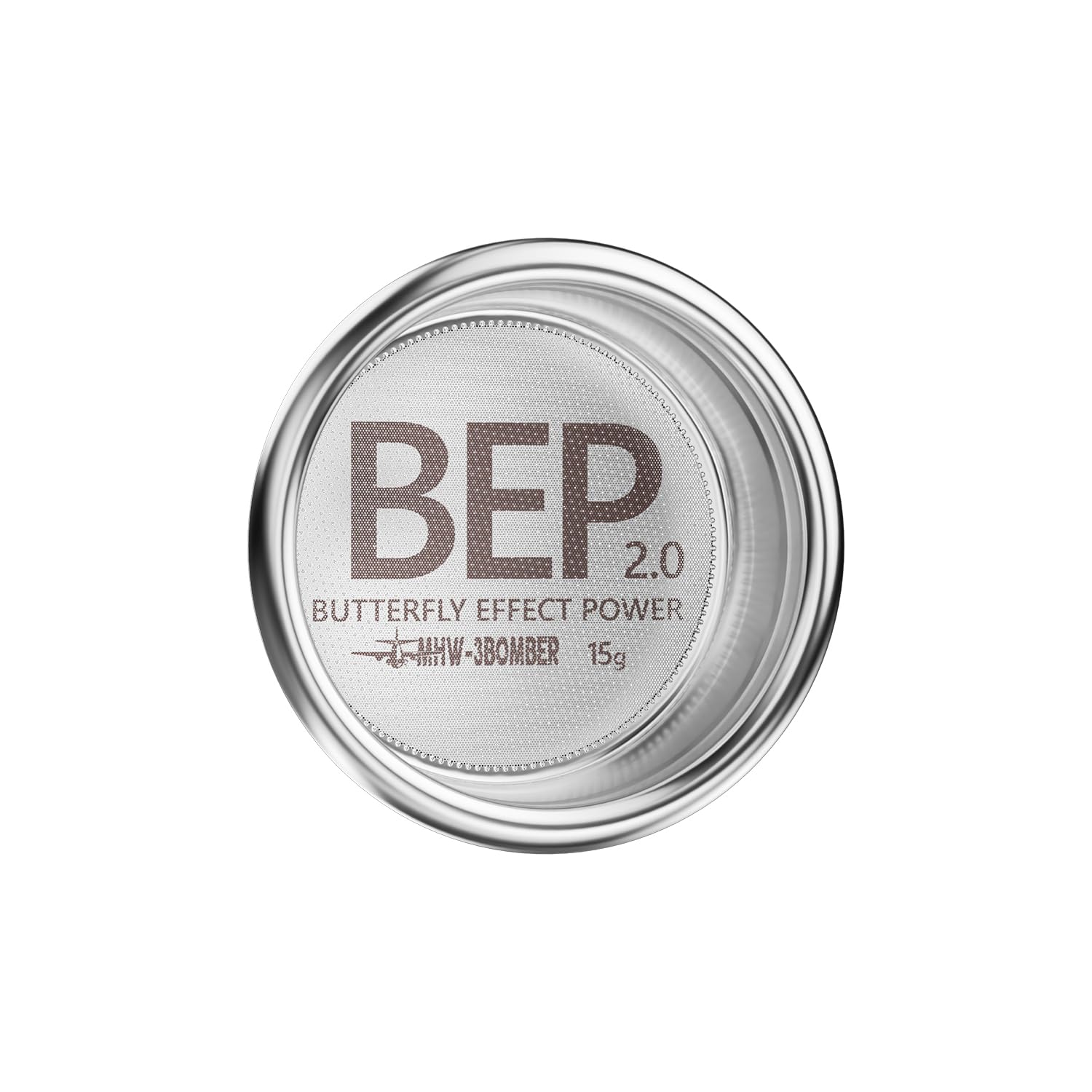 MHW-3BOMBER 54mm Espresso Filter Basket, 15g Double-layer Stainless Steel High Precision Extraction Portafilter Basket Filter Fits Most 54mm Portafilter/Tamper, Ridged, FB5583