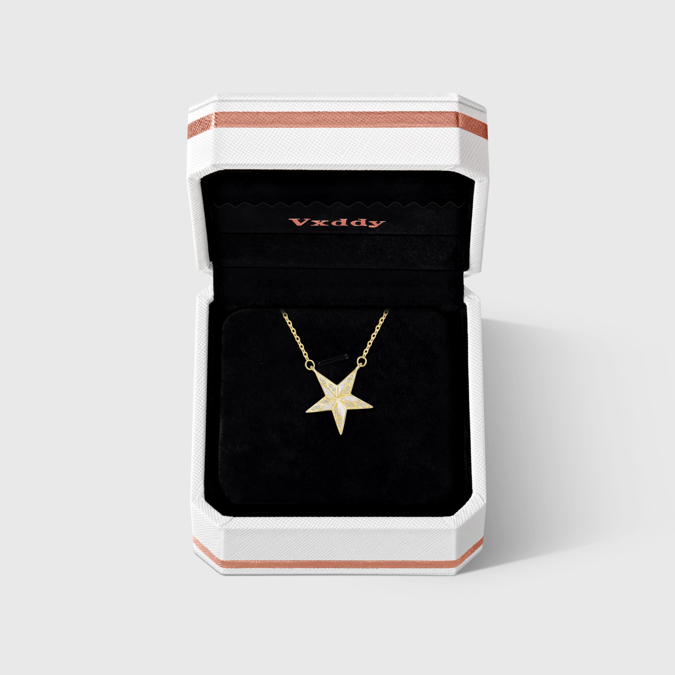 Donna Collana Argento Sterling Stella Ciondolo Collane Gioielli Regalo