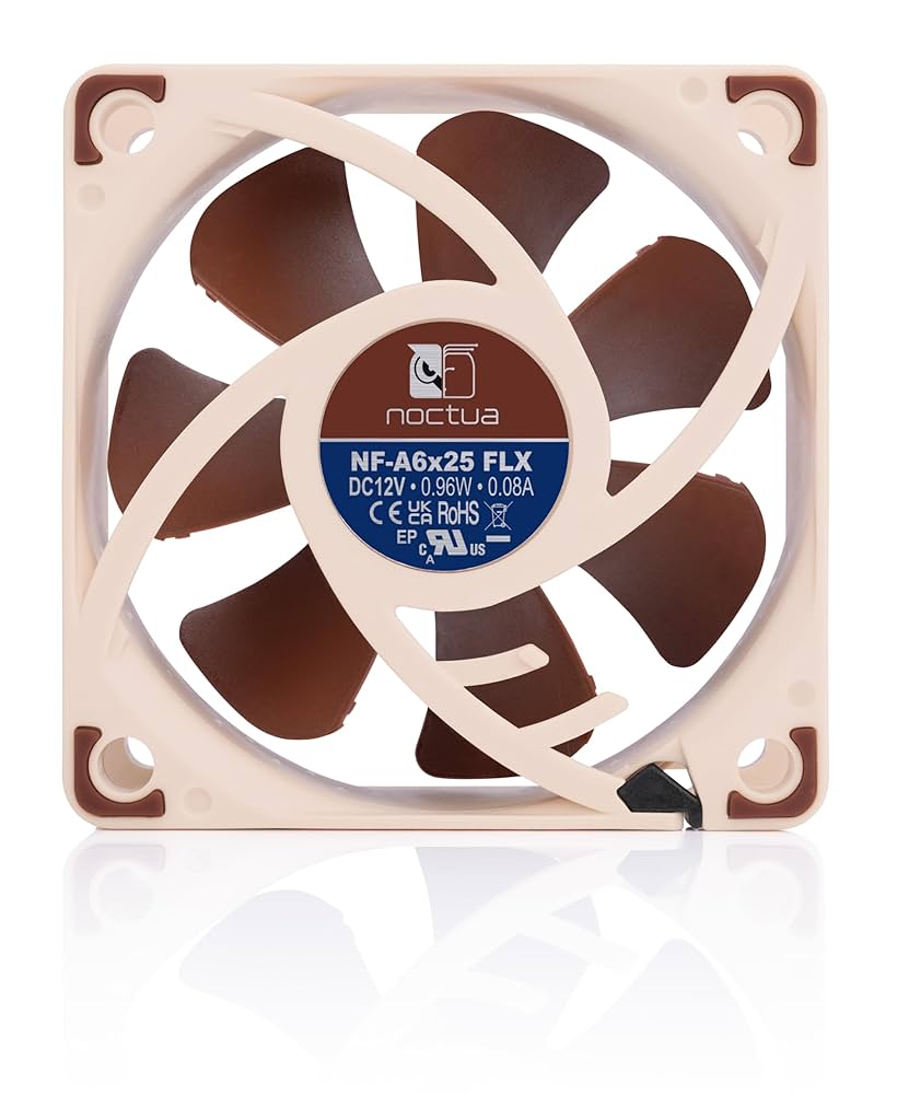 【未使用】Noctua NF-A6x25 PWM プレミアム 静音 ファン 3個 Amazon.com: Noctua NF-A6x25 PWM, Premium Quiet Fan, 4-Pin