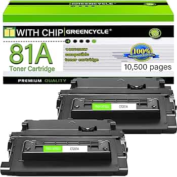 Amazon.co.jp: greencycle 互換トナーカートリッジ HP 81A