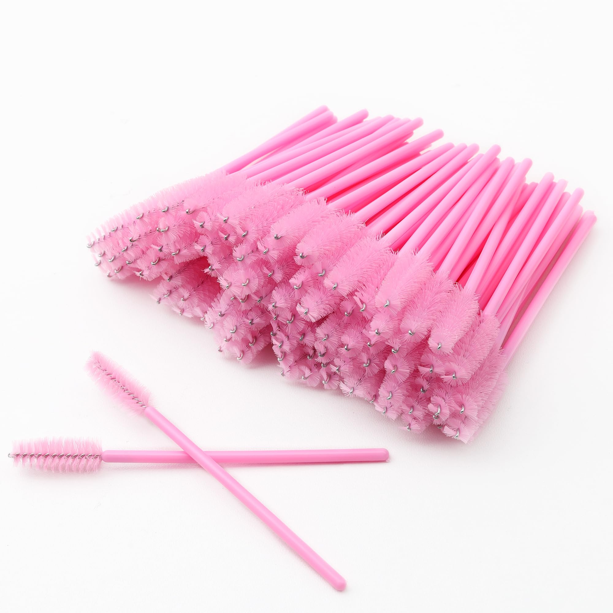 200 Pcs Brosse Cils Réutilisable et Lavable Goupillon Cils Micro Brosse pour Maquillage Extension Cil