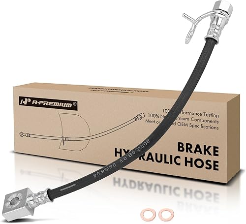 A-Premium Manguera hidráulica de freno exterior del pasajero trasero compatible con modelos Ford seleccionados - Para F-150 2009 2010 2011 -