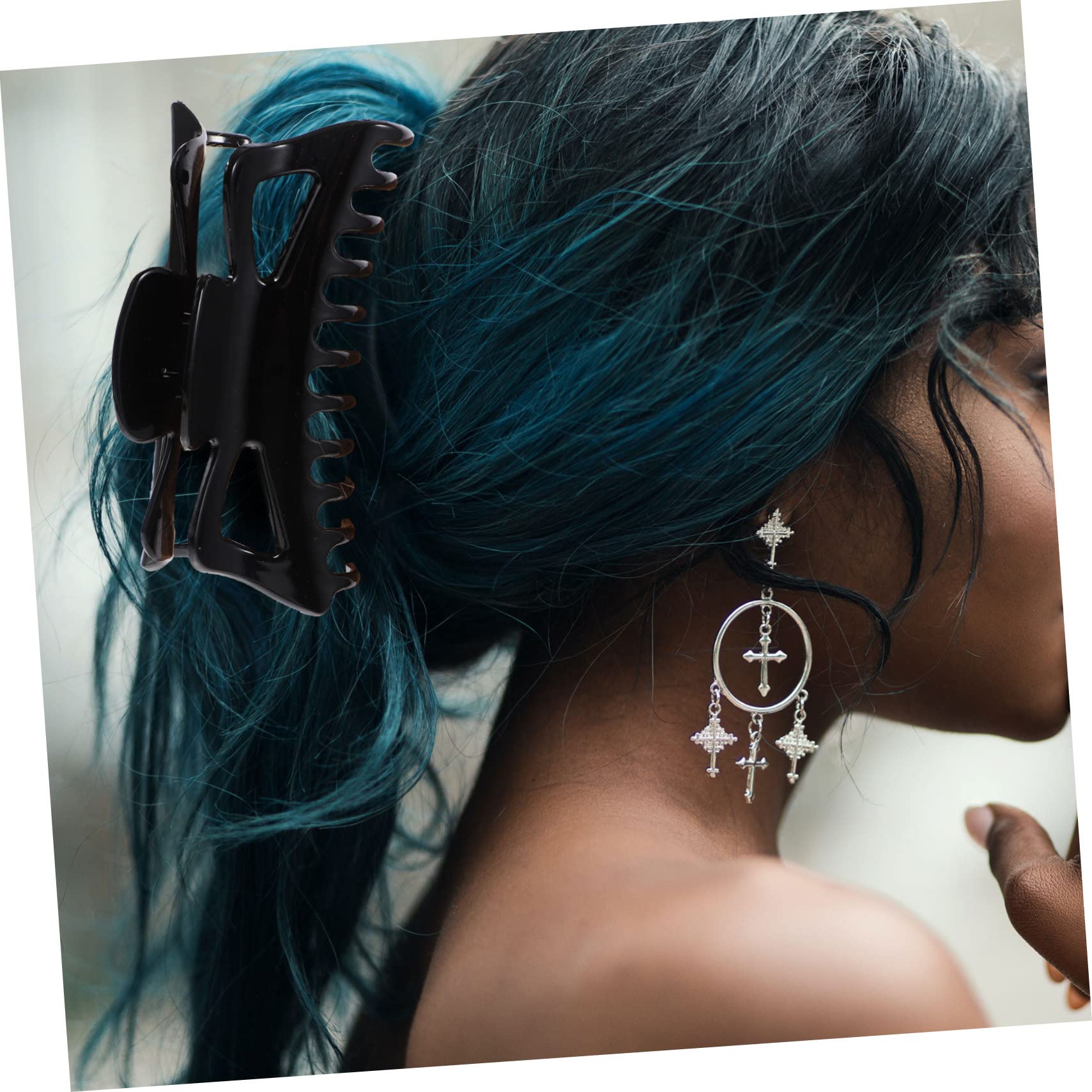 Didiseaon 4 Set Di Fermagli Per Alla Moda Per Donna Con Mascella Per Coda Di Cavallo E Styling Dei 2 Pezzi * 4