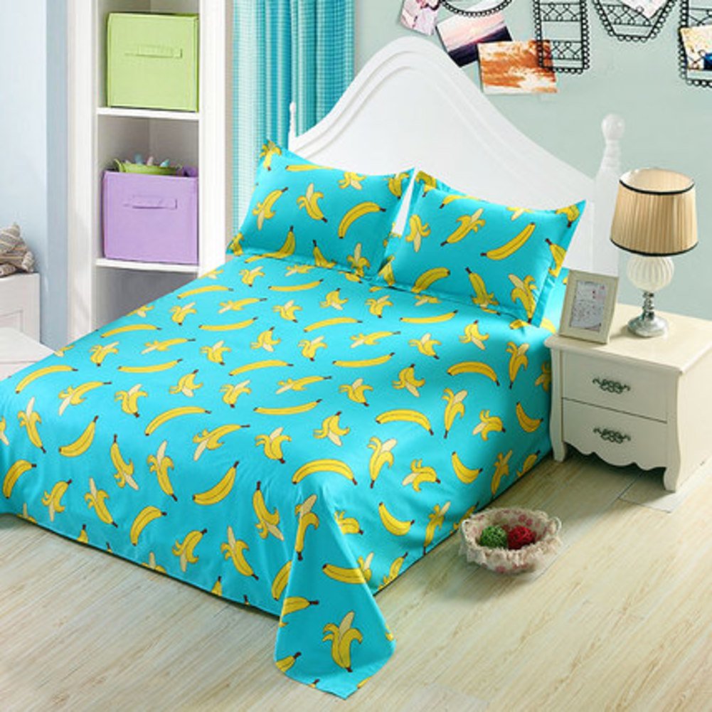 Drap plat lit simple résistant 160x230cm anti-usure dortoir