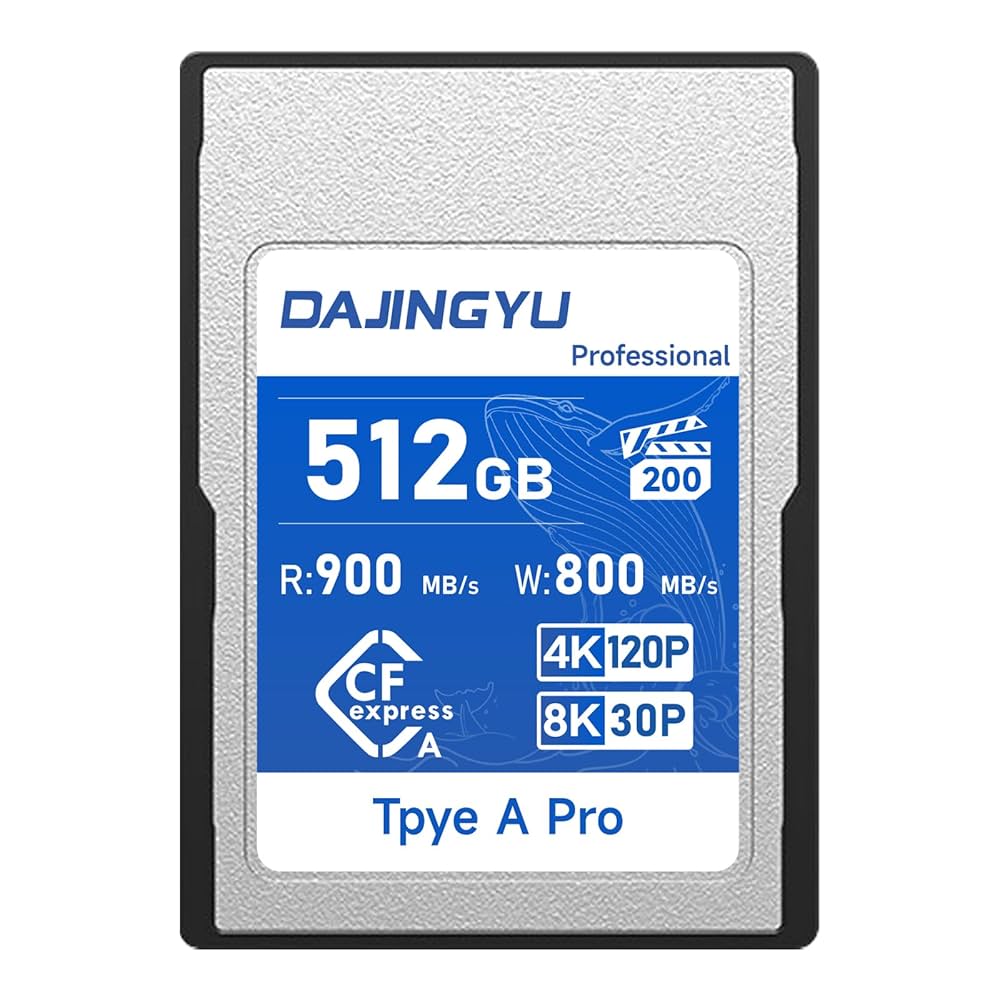 Amazon | DAJIGNYU プロフェッショナル 512GB CFexpress Type A