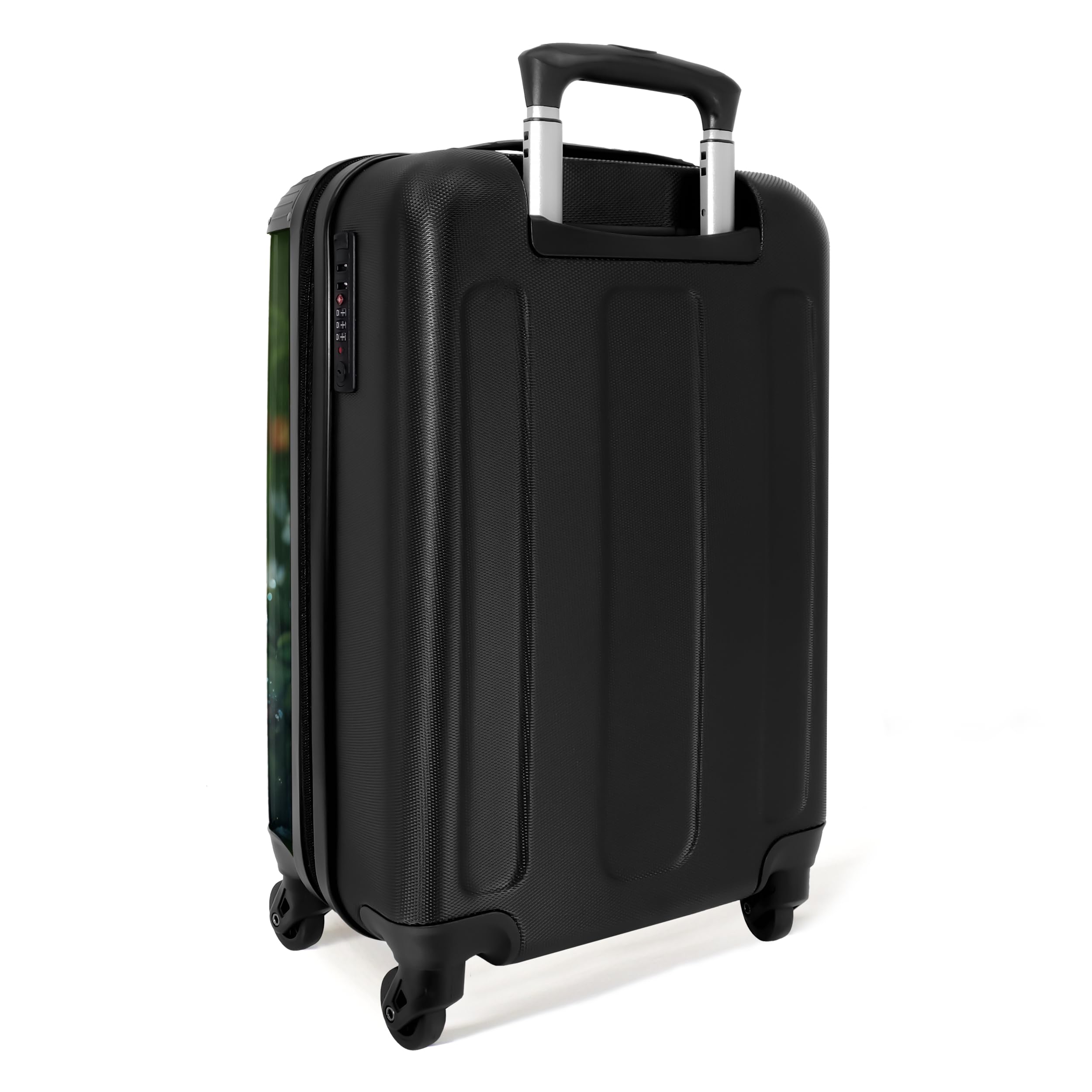 NoBoringSuitcases© Valigia Bambini, Trolley Bambini, Valigia Per Bambini, | 55x40x20 cm - Valigia Per Bambini da Viaggio, Valigie Per Bambini, Valigie, Valigia Personalizzabile, (Coniglio - Verde)