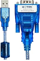 Vista 1 de UOTEK UTEK UT-8801 Convertidor USB a RS-232 de 1,5 M de longitud ver2.0 (1 puerto USB a convertidor serie RS-232 con protección ESD)