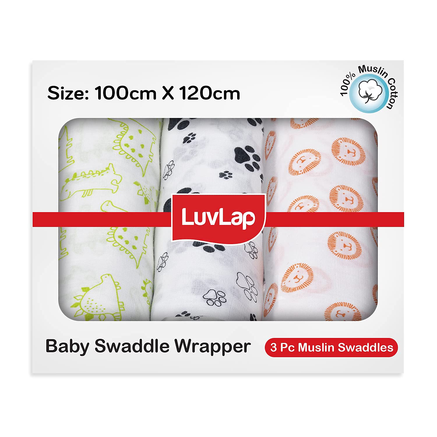Luvlap In Rocker Napper With Musical Vibrations Red