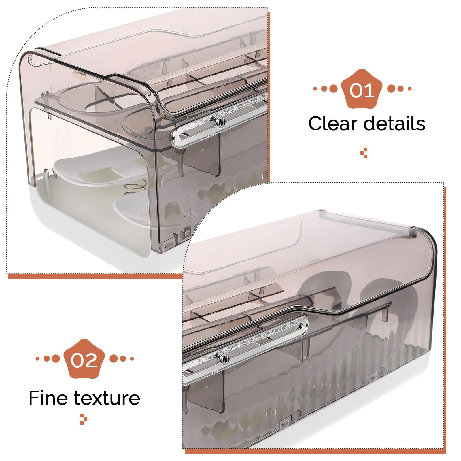 Organizador de Huevos para Refrigerador Material Pp, Diseño que Ahorra Espacio y Maximiza Almacenamiento Nevera