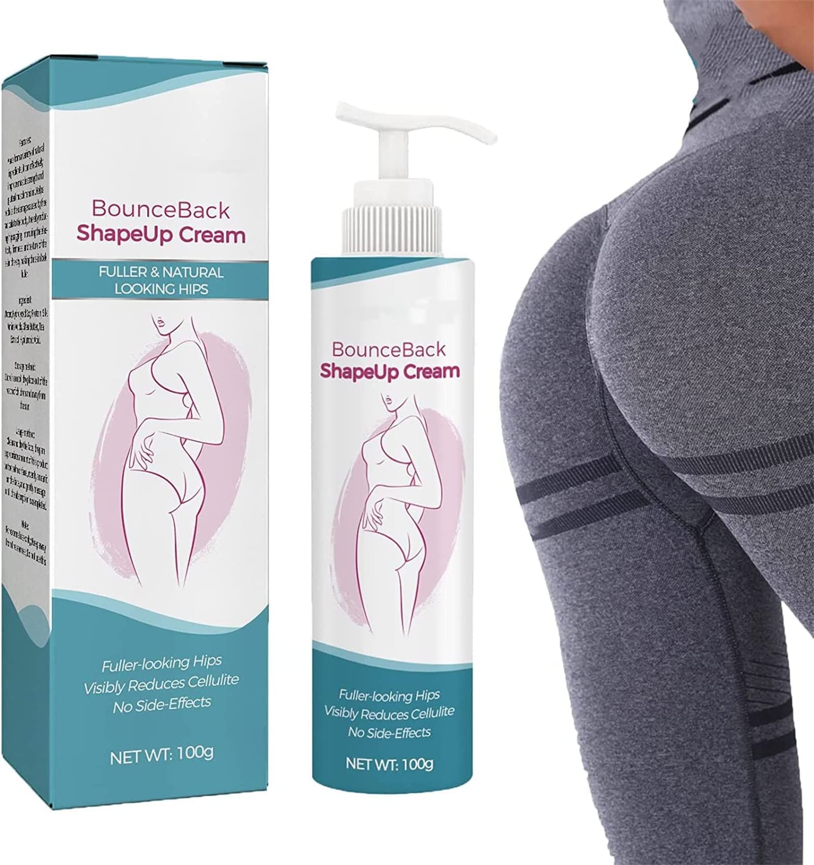 DUBUSHCurvify Bounceback Shapeup Cream,Butt Enhancement Cream,Hip Lift Curvify Butt Enhancement Cream,Bigger Buttock Cream,for Firming and Bigger Buttock