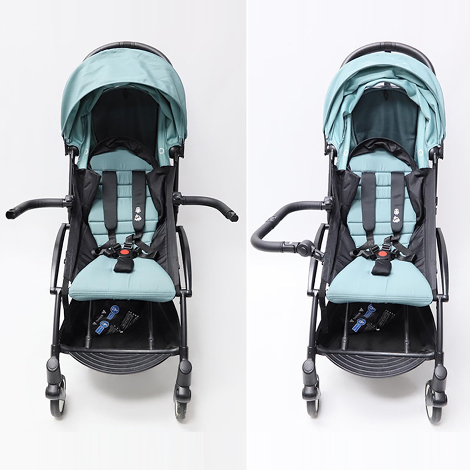 Stoßstange für Kinderwagen, Stoßstange für Kinderwagen, Armlehne, Griff, verstellbarer Winkel | Lenkerstange für Armlehne für Kinderwagen, Zubehör für