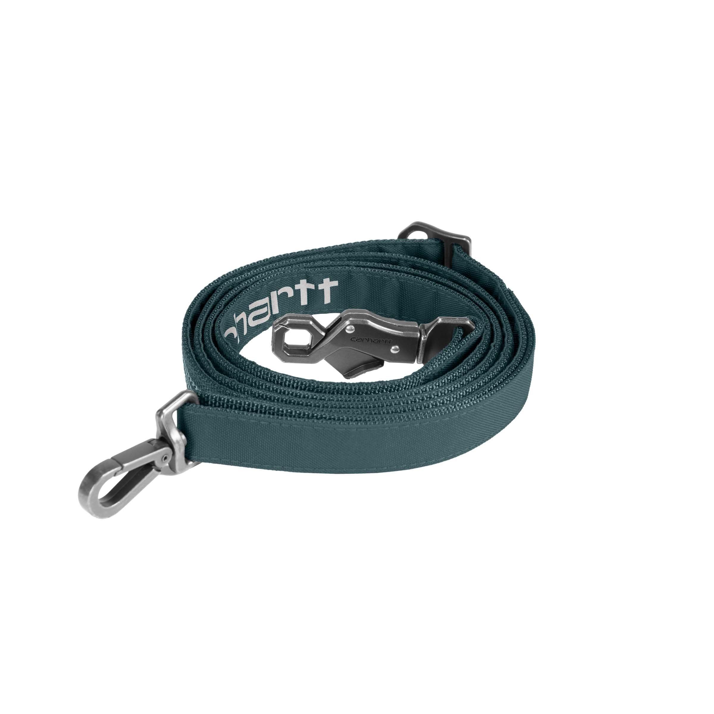 Carhartt Field Dog Leash, Durable 600-Denier Fabric W/Adjustable Metal D-Ring Hardware, Greenstone, Large