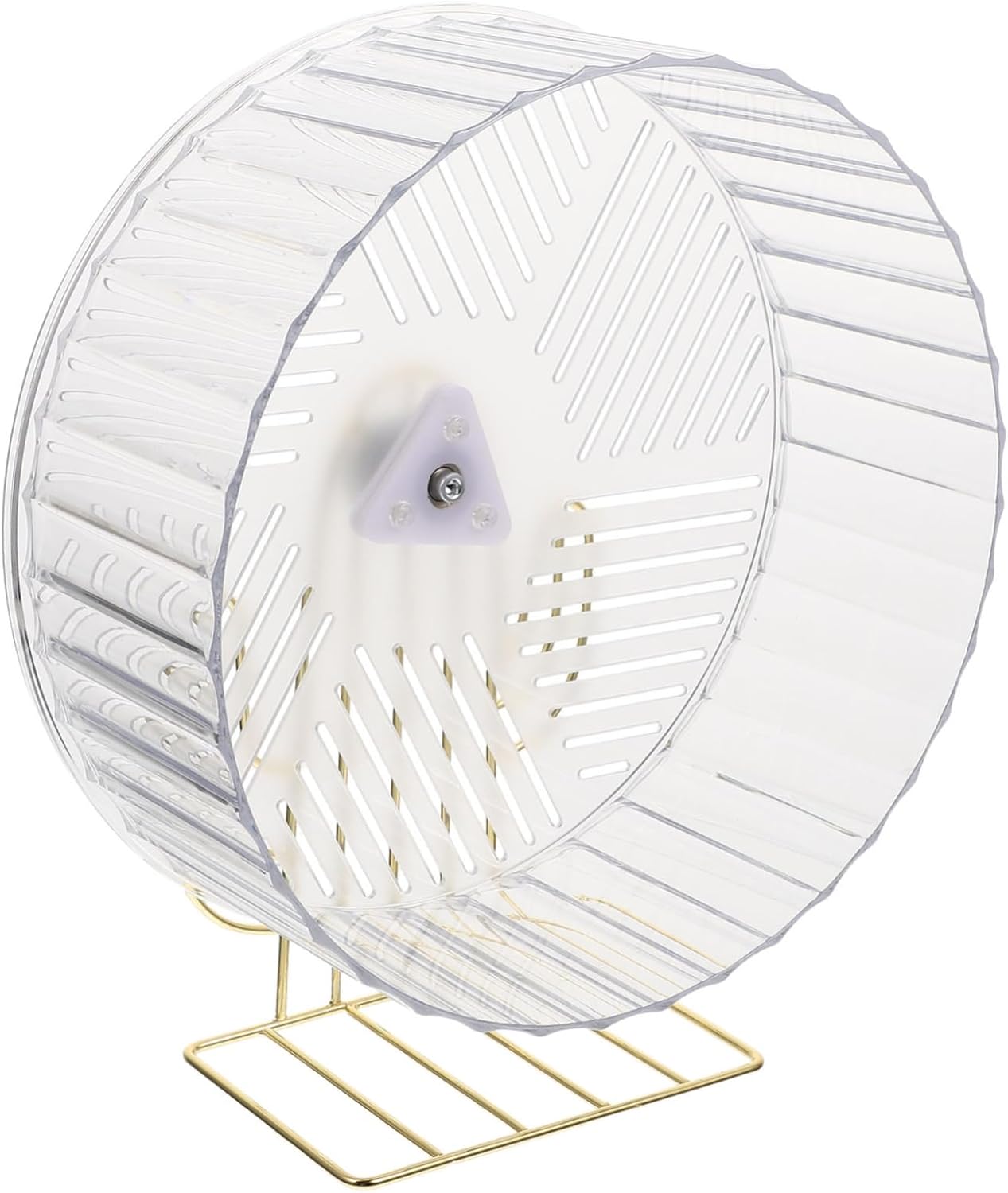 ERINGOGO Stable Chinchilla Wheel Animal Toy Hamster Running Wheel Cage for Pet Playset Random Color