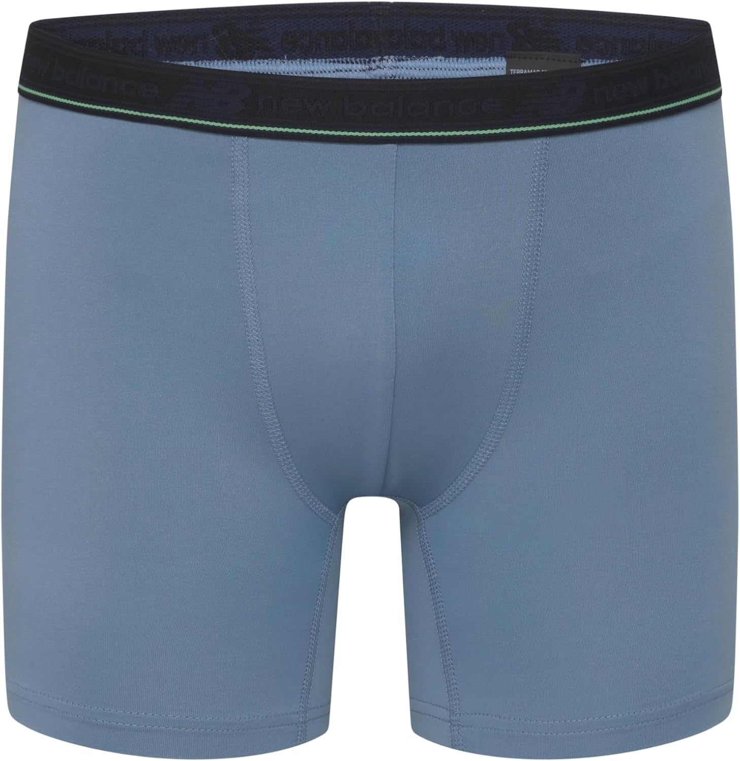 New Balance Boys' Non-brushed Jersey Sport Performance Wicking Boxer Briefs Underwear (Multi Pack)