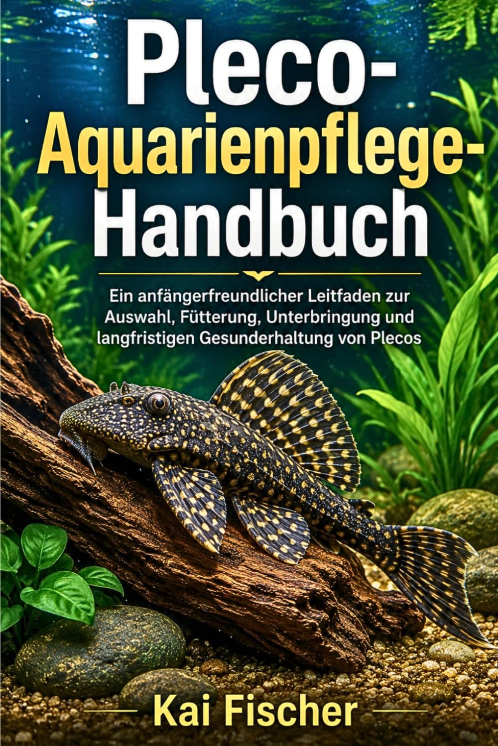 Pleco-Aquarienpflege-Handbuch: Ein anfängerfreundlicher Leitfaden zur Auswahl, Fütterung, Unterbringung und langfristigen Gesunderhaltung von Plecos