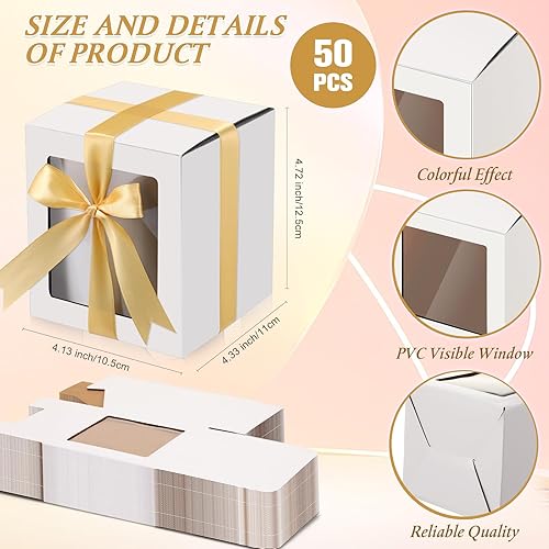 Miniatura 2 de Ctosree 50 cajas de regalo para tazas de sublimación, cajas de tazas para envío, cajas de exposición para 11 onzas, 12 onzas, 15 onzas, tazas de