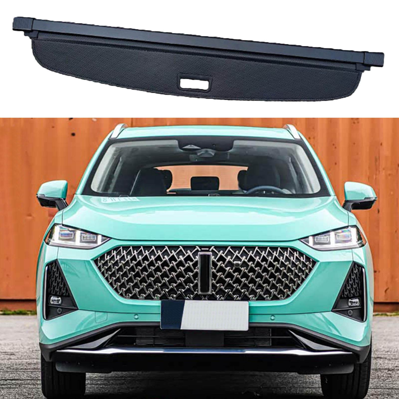 WGHNBNB Car privacy screen,Compatible pour WEY Macchiato 2021,Auto Parts