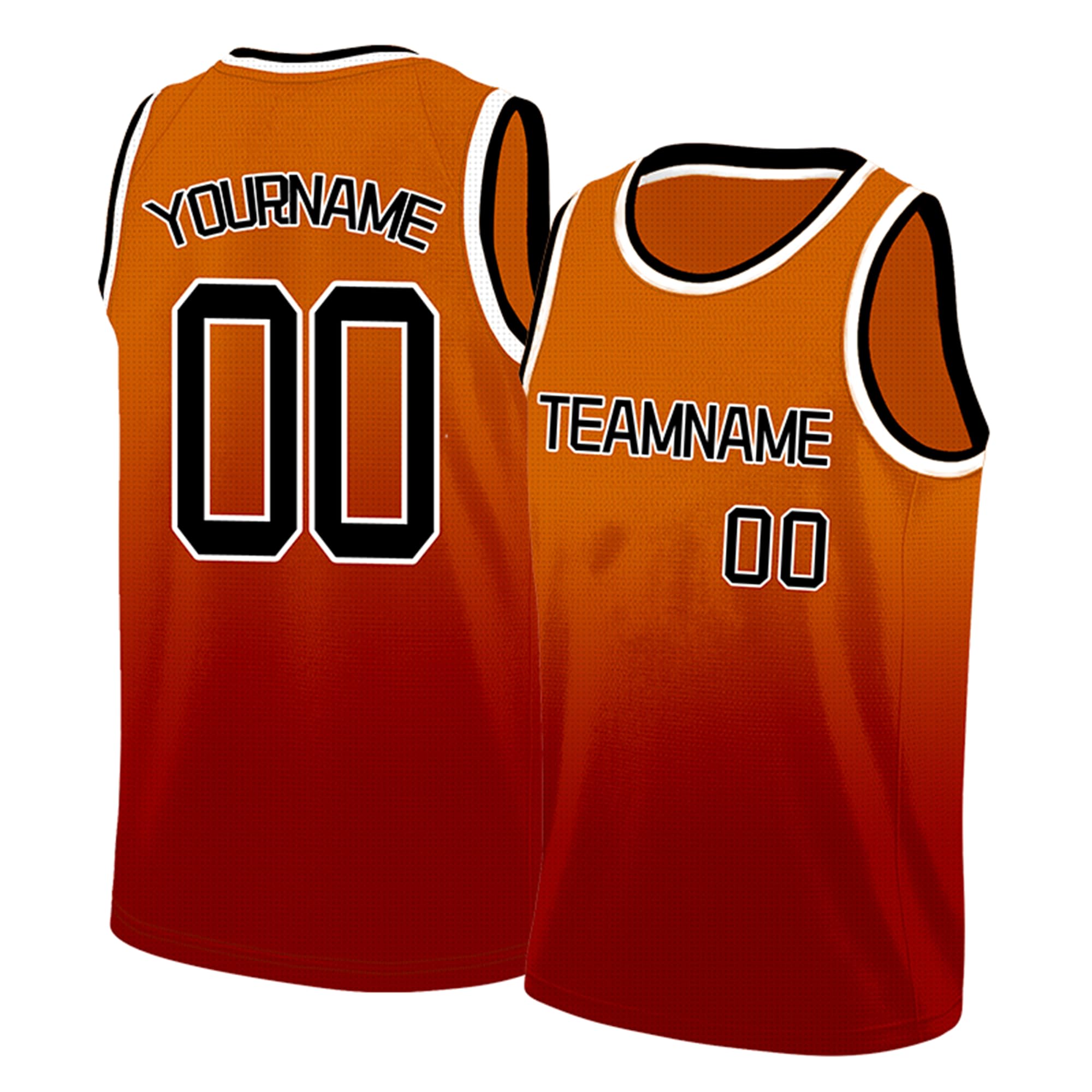 Custom Basketball Jersey - Printed or Embroidered Team Name, Number &amp; Logo, Athletic Shirt for Men, Boys &amp; Youth