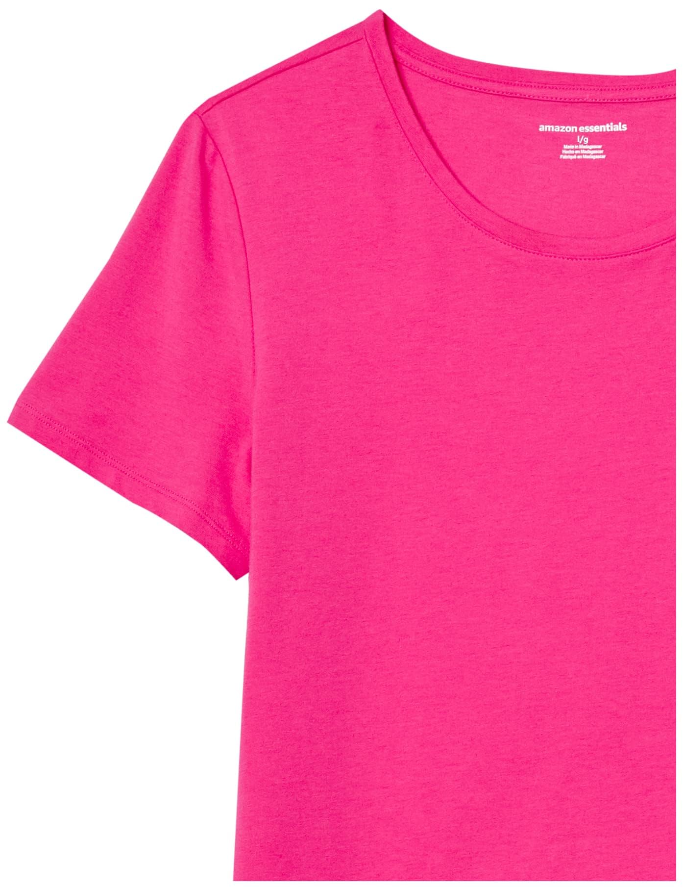 Amazon Essentials Women's Regular-Fit Short-Sleeve T-Shirt (Crewneck and V-Neck Options), Multipacks — view 200