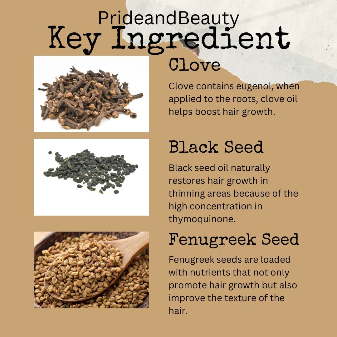 black seed oil fenugreek clove hair rinse preparation