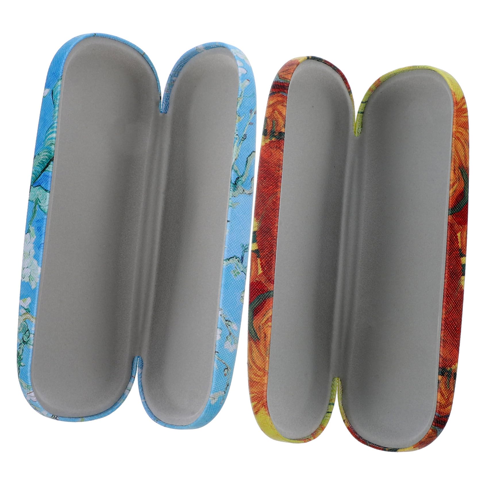 Astuccio Per Occhiali Pu Organizer Portatile Con Design Per Viaggi E Attività