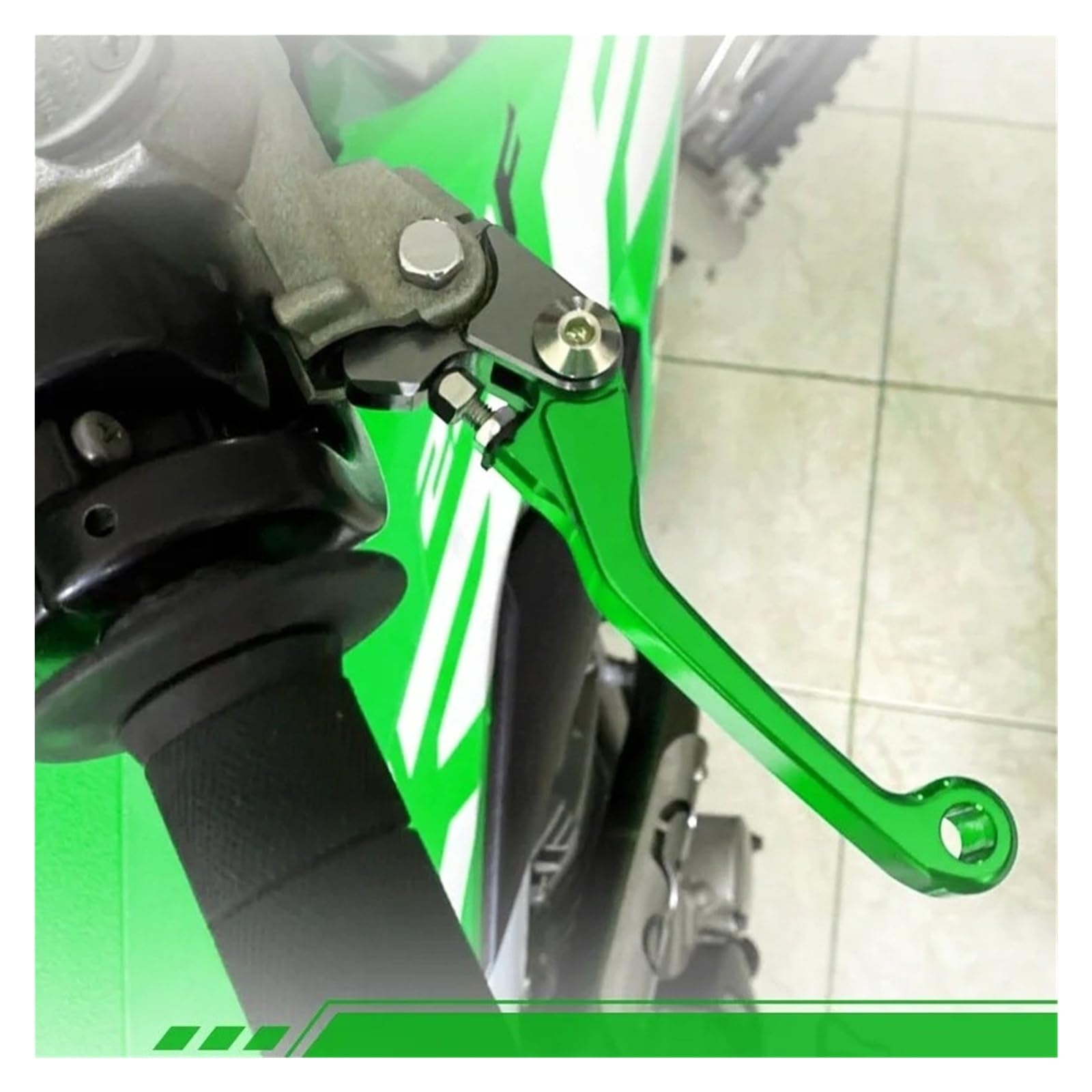 Freno Motocicleta Palancas De Freno Y Embrague Para Motocicleta Para YA&MA&HA Para TTR125L 2000-2017(Black)