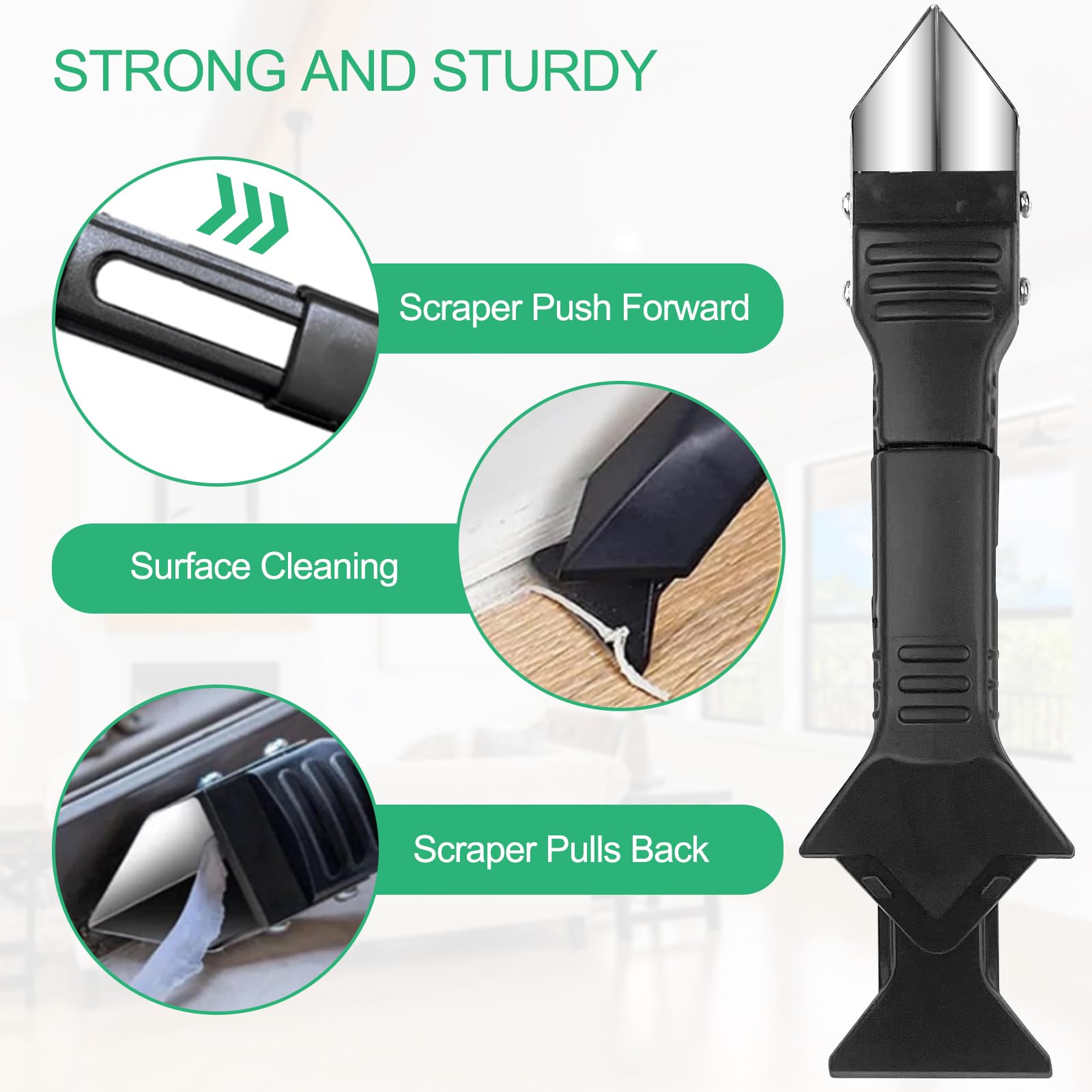 Kit Rimozione Silicone 34 Pezzi - Raschietto Professionale Per Sigillanti - Foto 9