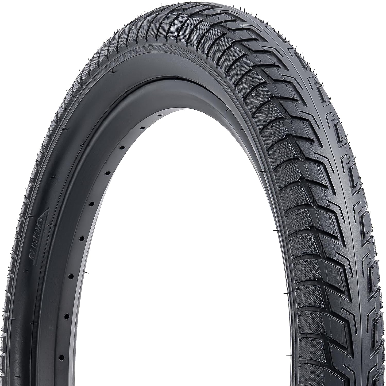 YUNSCM 2-PCS 20" Folding Replacement Bike Tires 20x2.35/60-406 City, Road Bicycle Tires (Y-1589)