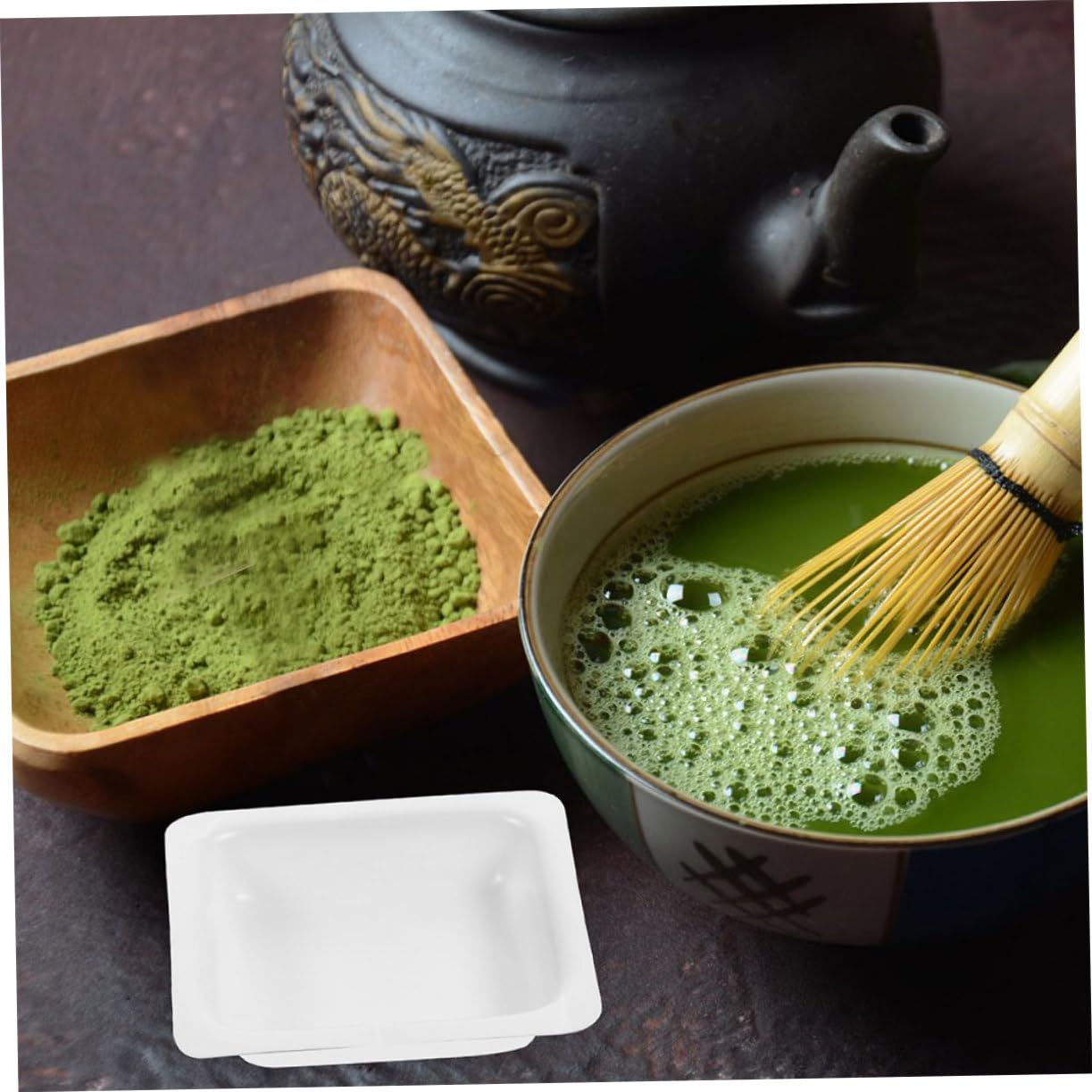 CIYODO 50pcs Chemistry Weigh Boats Dry Powder Containers Labs Supplies Weighing Trays Plastic