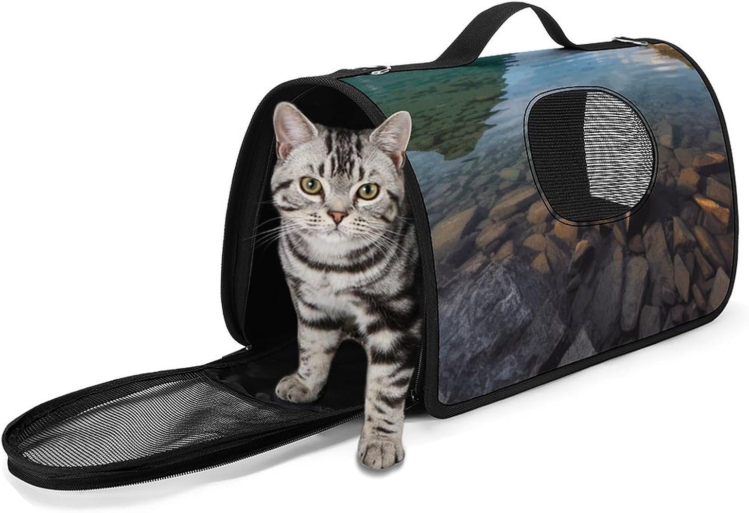 Pet Handbags, Glacier National Park Printed Pet Handbags,folding Pet Bags,new Pet Handbags,universal Pet Handbags, 45X26X23.5cm