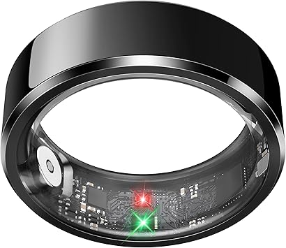 Smart Ring for Men, Fitness & Activity Tracker with Blood