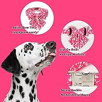 Vista 76 de Maca Bates Fall Maple Leaf Dog Collar with Sailor Bow Tie for Extra Small Girl,Boy,Autumn Foliage Puppy Collars with Bowtie Breakaway Adjustable