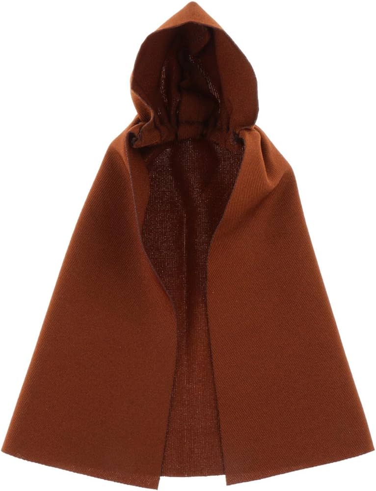 Amazon.co.jp: 1:12 スケール生地ケープマント帽子付き中世騎士マント