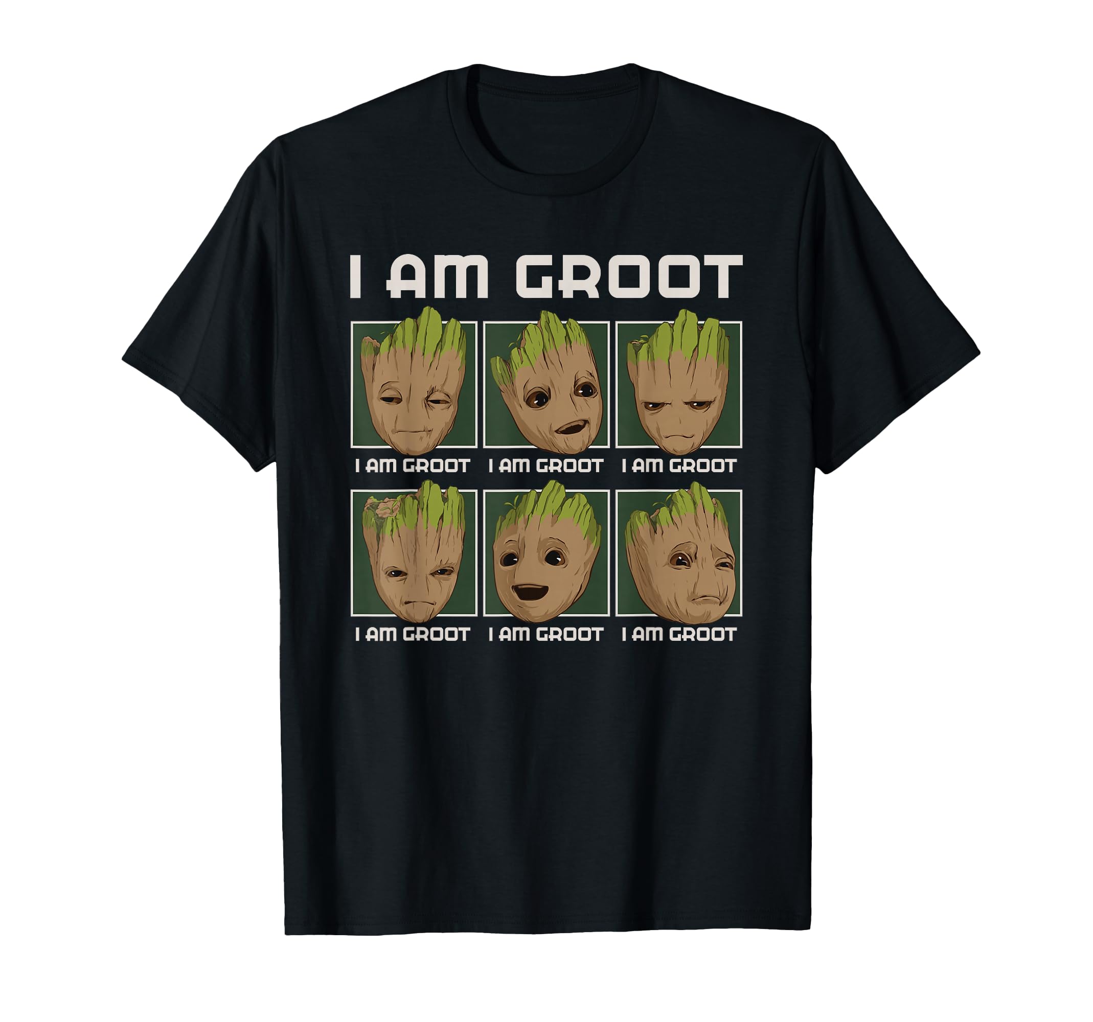 I Am Groot Guardians of The Galaxy Moods of Groot T-Shirt