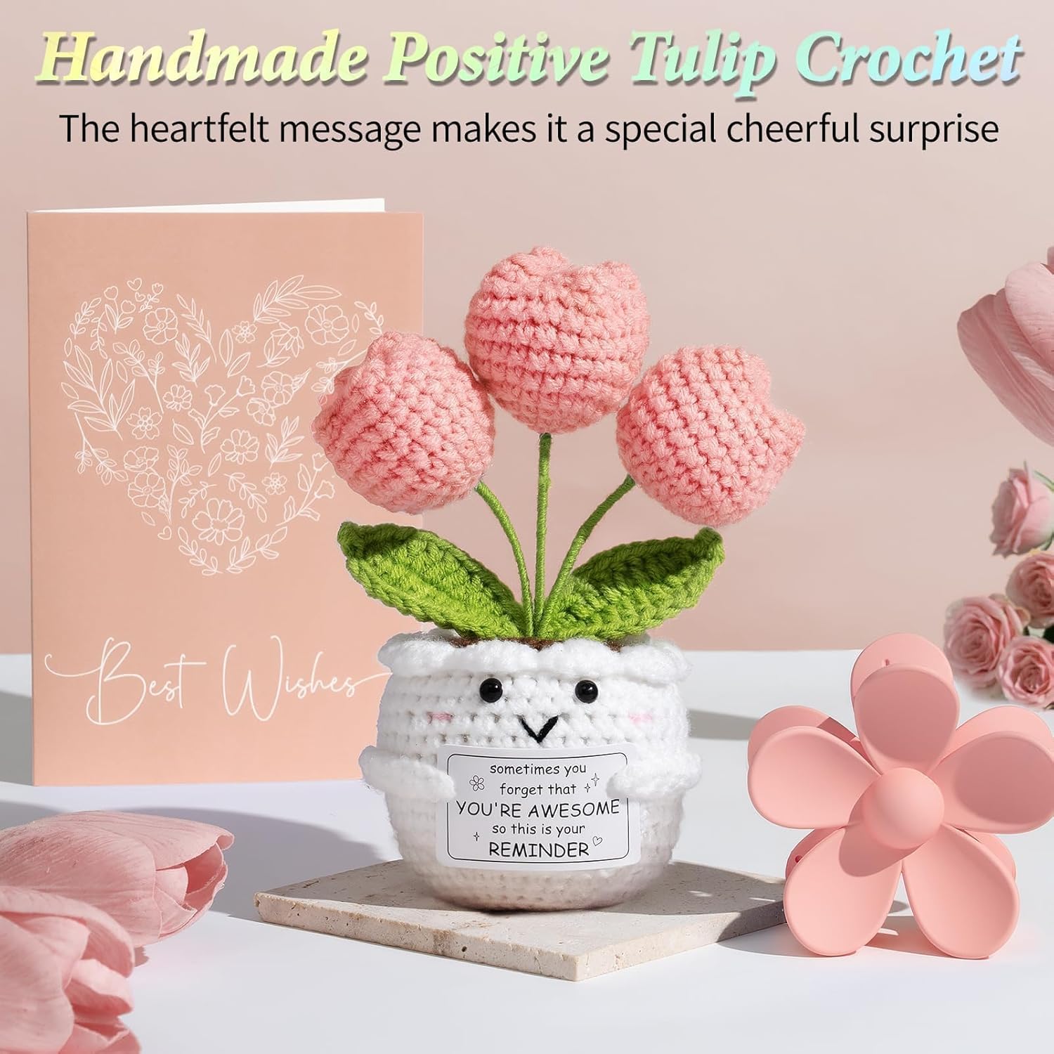 Spa Gifts for Women Bath Gift Set, Rose Relaxing Spa Gift Baskets Home Bath Set Self Care Kit Care Package Thank You Birthday Valentines Day Gifts for Her Women Mom Friends Sister Teen Girls Wife - Image 6