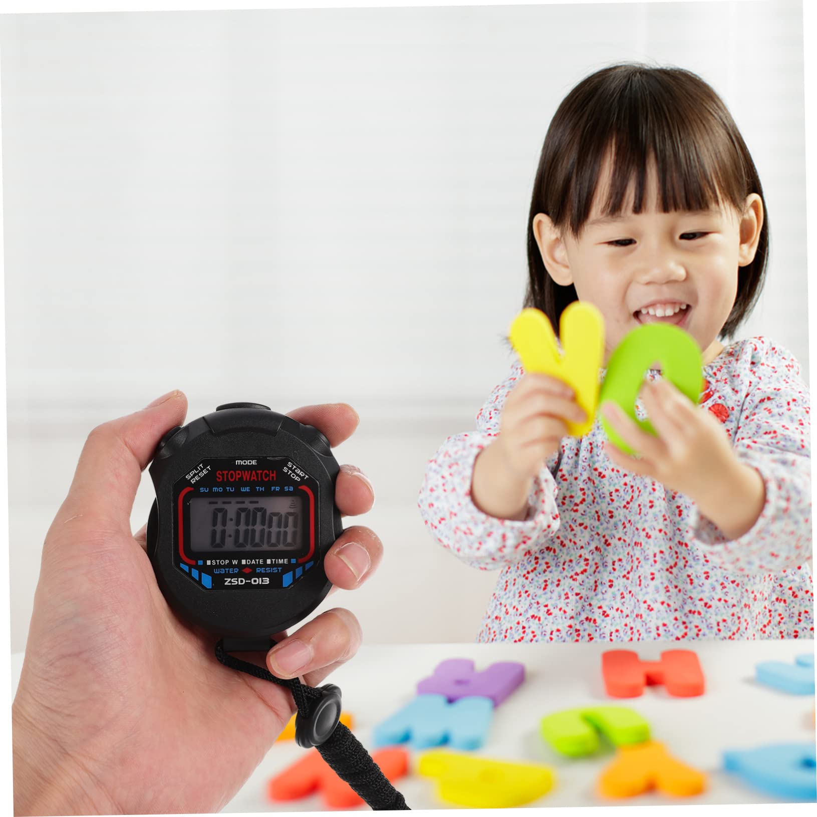 SUPVOX 12pezzi Cronometro Con Allarme e Display Lcd Timer Per Allenamento Fitness e Arbitraggio Per e Adulti