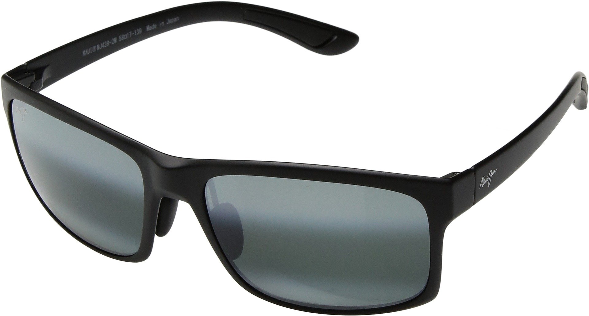 Maui Jim Unisex Black Sunglasses, 58 Mm, Pokowai Arch Sunglasses