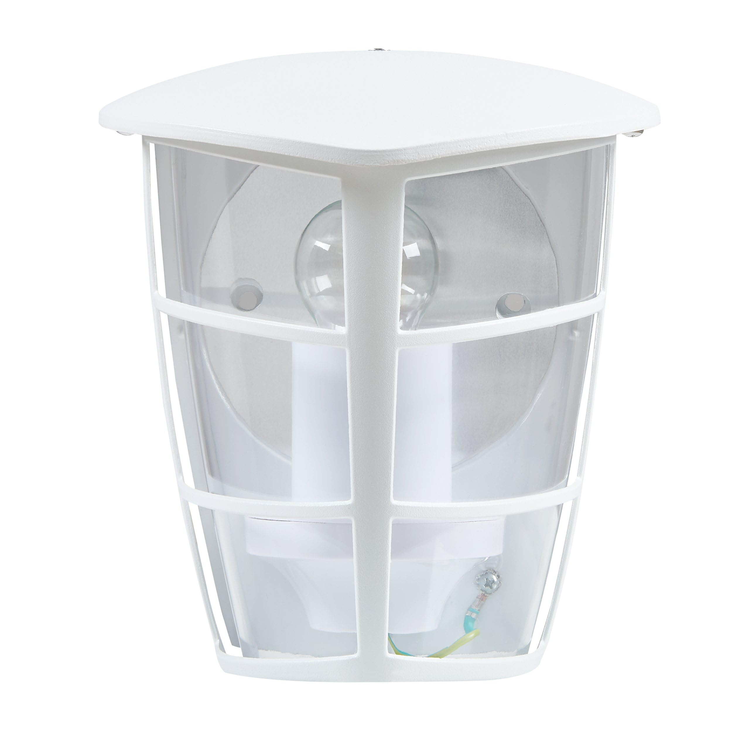 Eglo Applique murale extérieure Aloria, lampe murale 1 flamme, en aluminium