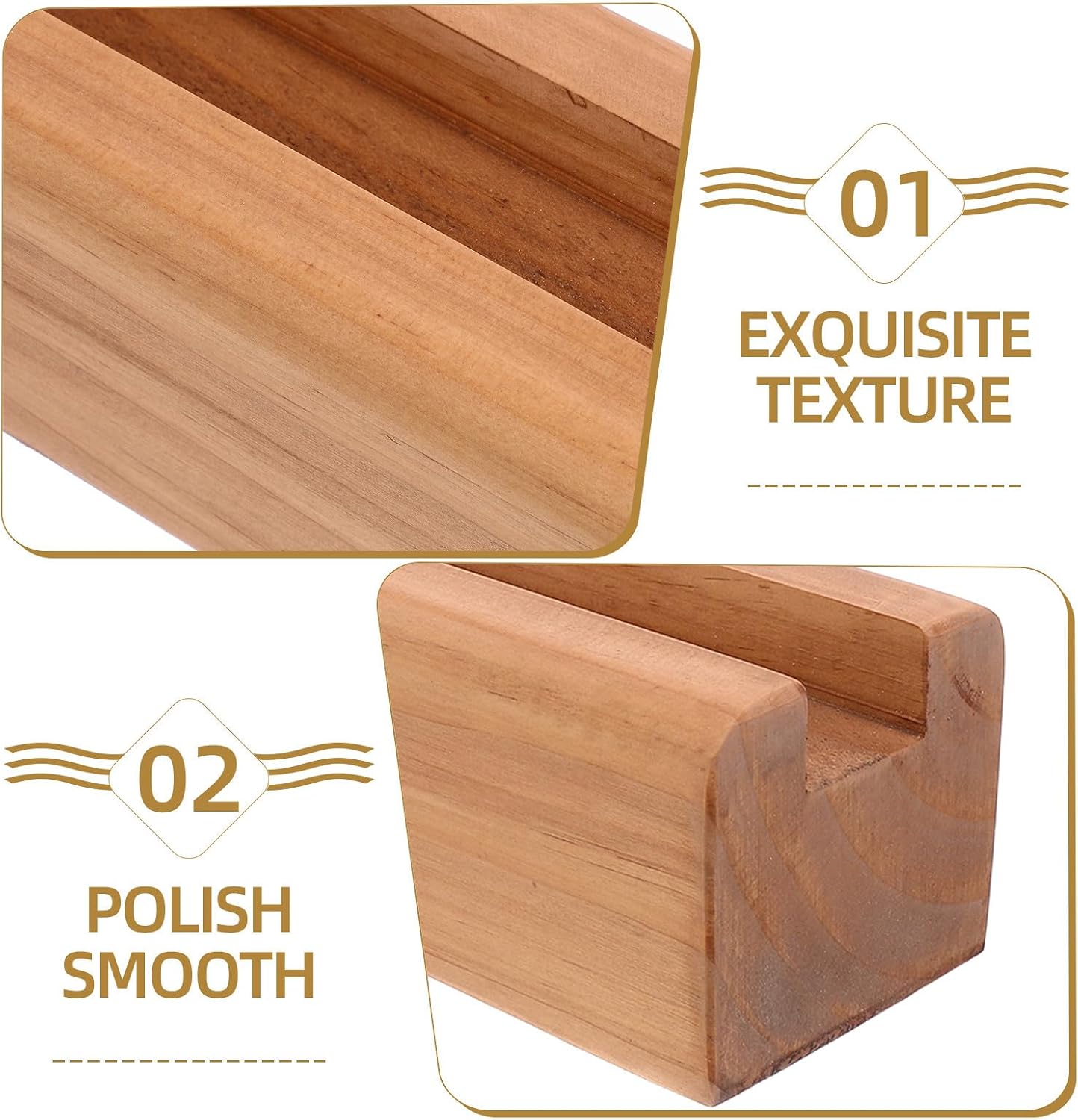 balacoo Heavy-duty Wooden Floor Mirror Base Stand with Anti-slip Support, Minimalist and Sophisticated Design, Ensures Stability and Prevents Movement for Home Decor