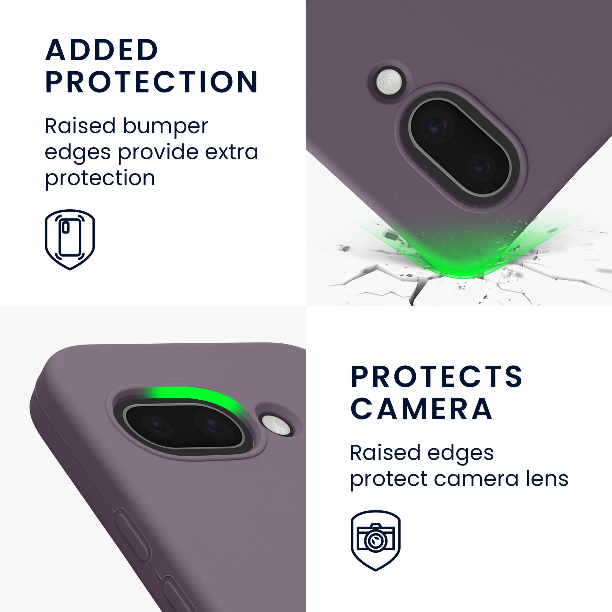 Kwmobile Case Compatible With Google Pixel 9 Case - Protective Slim TPU