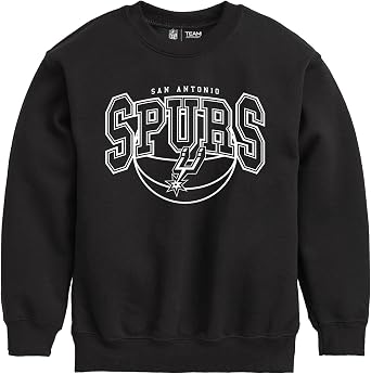 Junk Food NBA - Monochromatic Arch - Officially Licensed Youth Pullover Fleece Crew Neck for Boys and Girls