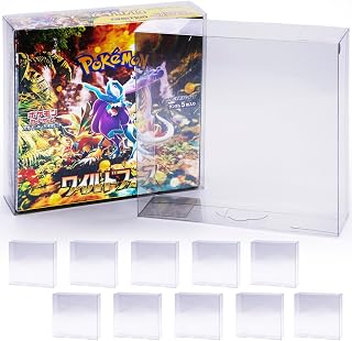 【コレクター共同開発】 ポケモンカード BOX ローダー 保管用ケース UVカット セミハード RIMINA (レギュラーBOX,10個)