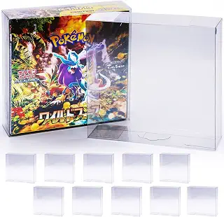 【コレクター共同開発】 ポケモンカード BOX ローダー 保管用ケース UVカット セミハード RIMINA (レギュラーBOX,10個)